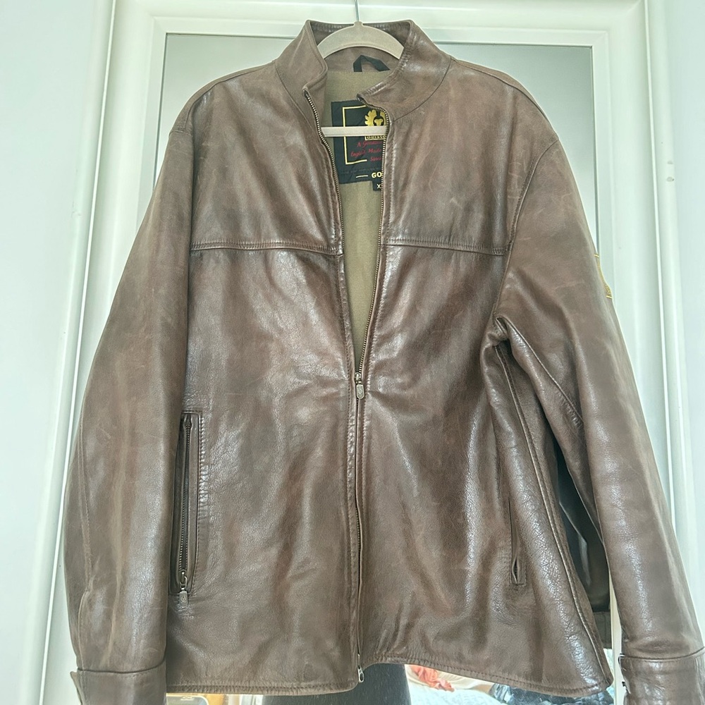 Belstaff leather jacket XXL